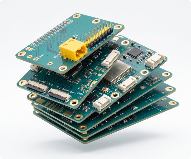 AAD BattleCore flight controller and avionics electronics board