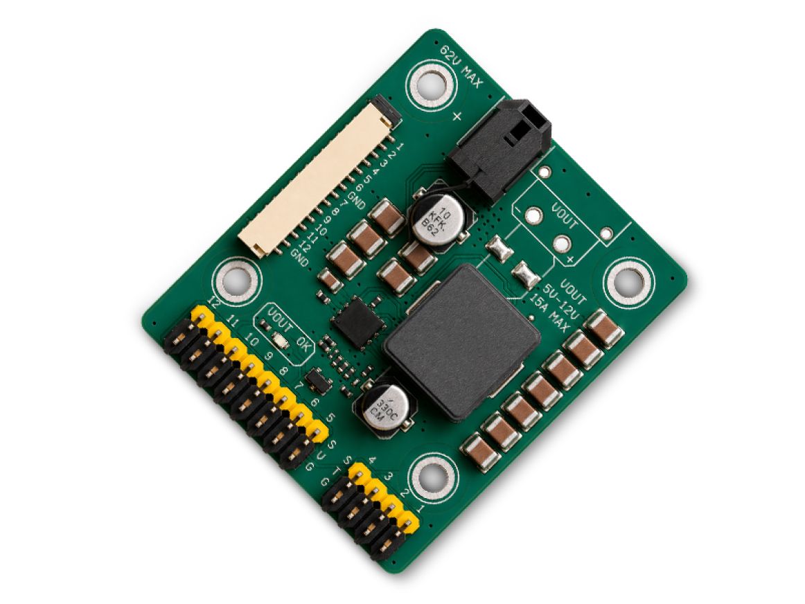 PowerRail 14S servo distribution rail