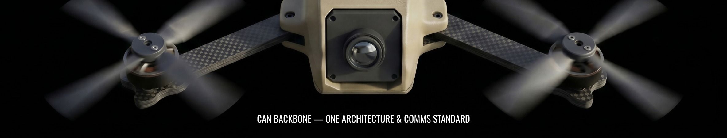 CAN BACKBONE — ONE ARCHITECTURE & COMMS STANDARD