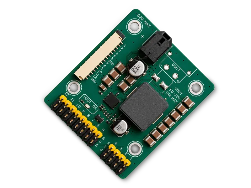 PowerRail 14S servo distribution rail