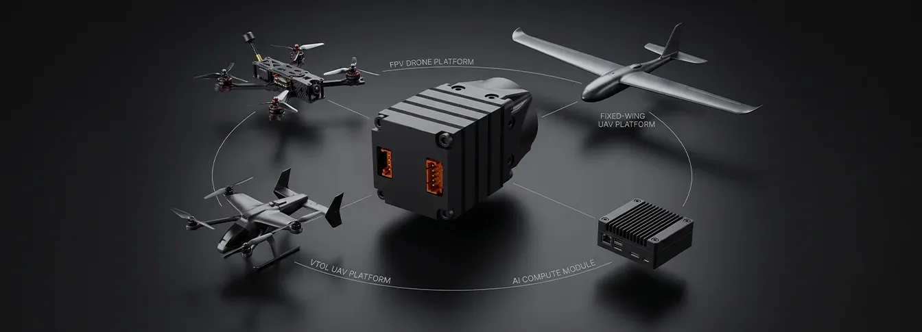 AAD camera interface options — analog, digital, and MIPI connectors