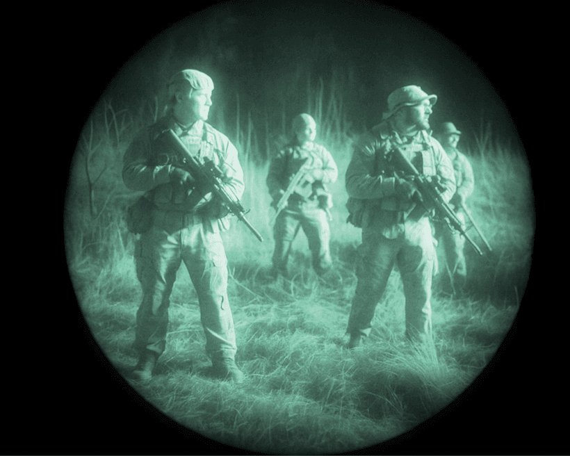 AAD night vision monocular during setup