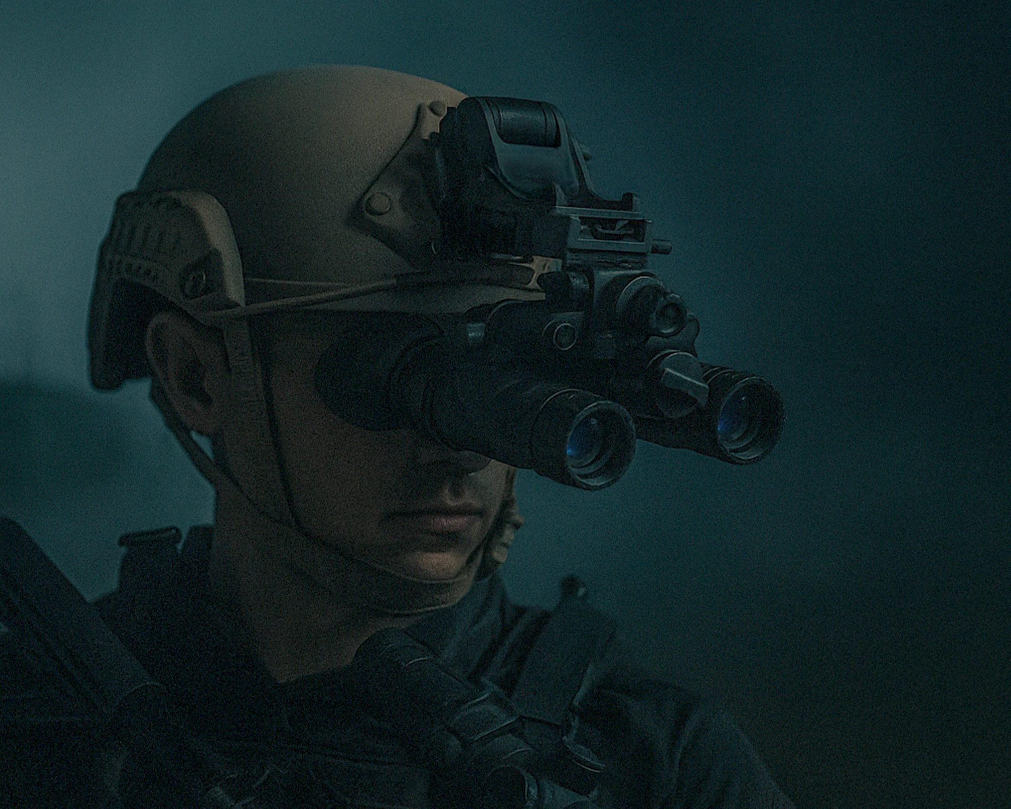ATN PS31 BNVD-40 mounted for night operations
