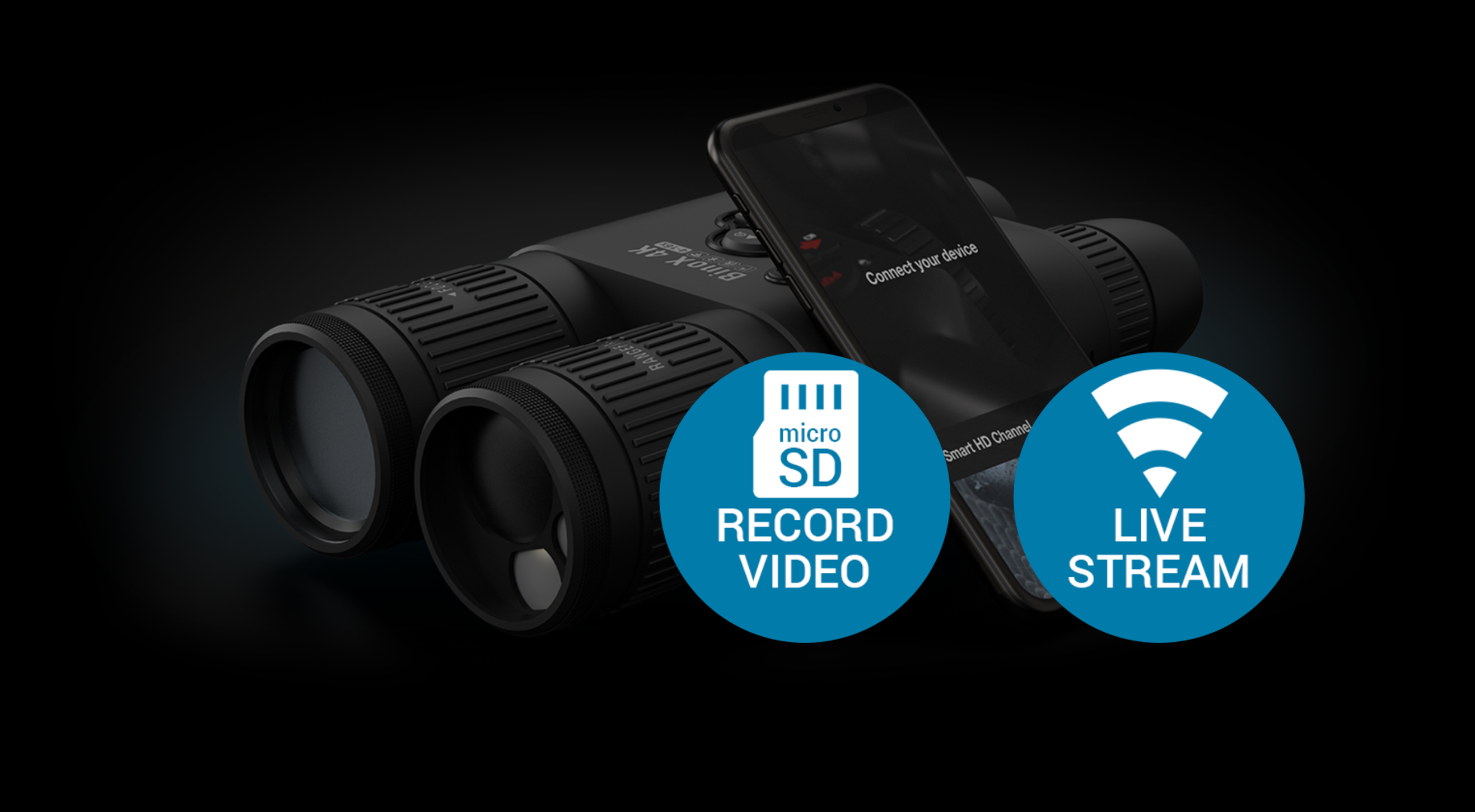 ATN DNBN-4 dual-stream and built-in IR