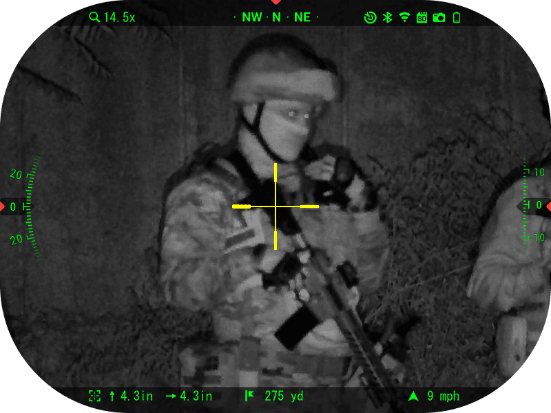 DNWS-5 night vision view
