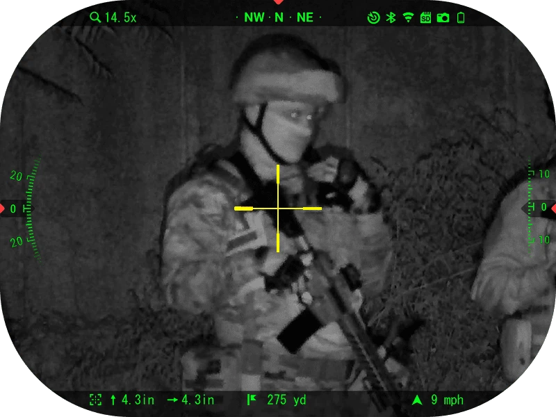 DNWS-5 night vision view