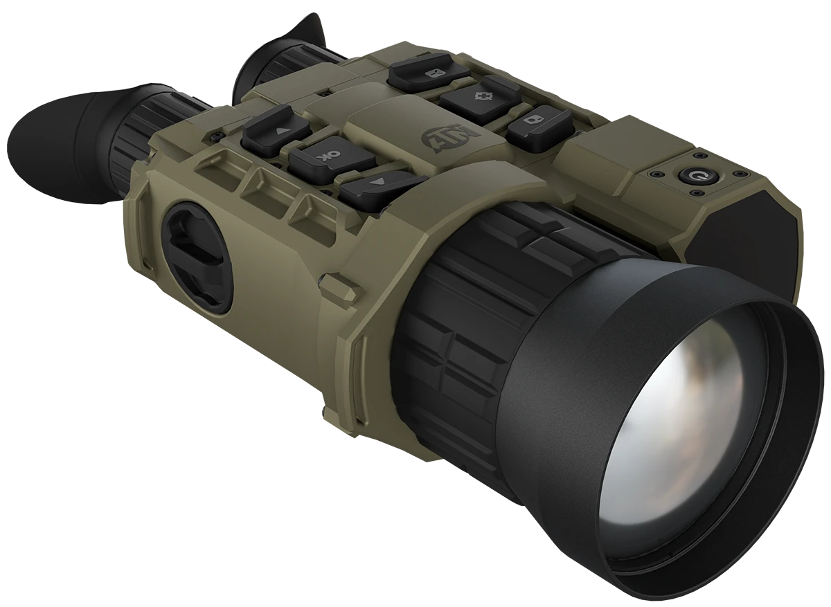 ATN TTBN-6 thermal binocular optics close-up