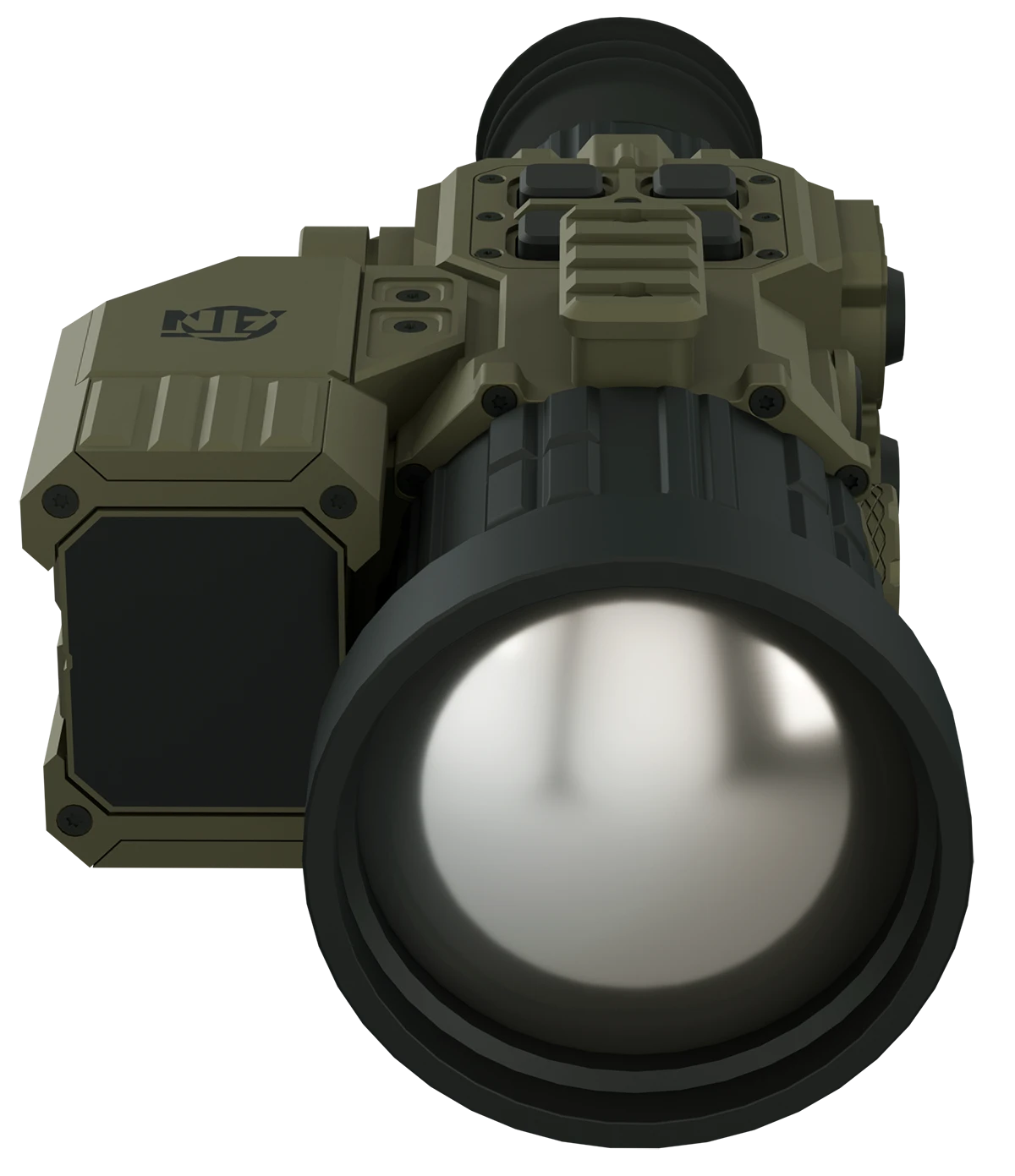 ATN TTWS-6 thermal weapon sight side profile detail