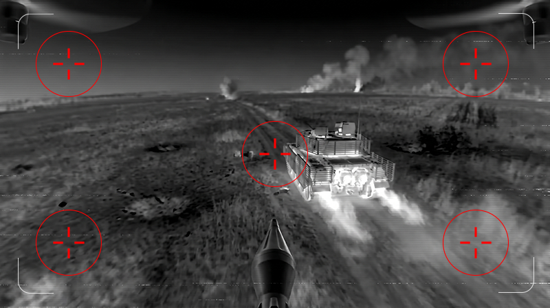 UTIM edge-to-edge thermal sharpness test image